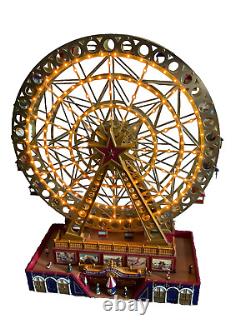 Mr. Christmas World's Fair Grand Ferris Wheel Musical Animated Indoor Christmas