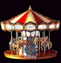 Mr Christmas World's Fair Grand Jubilee Carousel Mrc19751