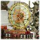 Mr. Christmas World's Fair Grand Metal Ferris Wheel Music Box Hand Painted New