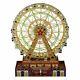 Mr. Christmas World's Fair Grand Metal Ferris Wheel Music Box Hand Painted New