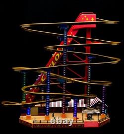 Mr. Christmas World's Fair Grand Roller Coaster Cyclone Gold Label Coll 50 Songs