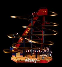 Mr. Christmas World's Fair Grand Roller Coaster Cyclone Gold Label Coll 50 Songs