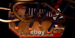 Mr. Christmas World's Fair Grand Roller Coaster Cyclone Gold Label Coll 50 Songs
