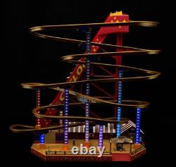 Mr. Christmas World's Fair Grand Roller Coaster Cyclone Gold Label Coll 50 Songs