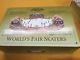 Mr Christmas World's Fair Lighted Skater Rink 15 Carols/15 Other Tunes Music Box