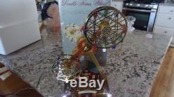 Mr. Christmas World's Fair Style Lighted Double Ferris Wheel Plays 30 Songs
