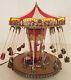 Mr. Christmas World's Fair Swing Carousel Action/lights 30 Tune Music Box Mib