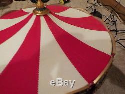 Mr. Christmas World's Fair Swing Carousel Gold Label 30 Songs Lights