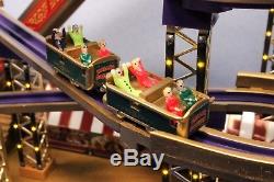 Mr Christmas World's Fair Tornado Roller Coaster Ride / Works but Needs Fix