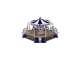 Mr. Christmas Worlds Fair Platinum Boardwalk Carousel #79784 Nib Free Shipping