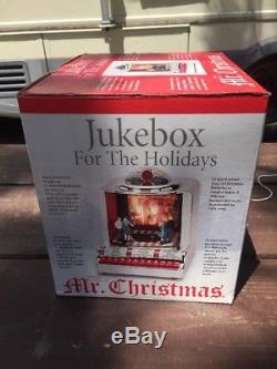 Mr. Christmas animated Jukebox for the Holidays Rock and roll Jukebox