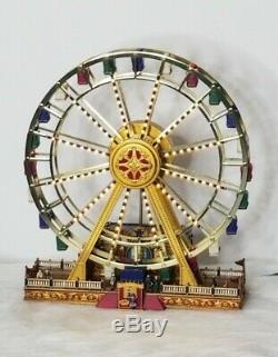 Mr Christmas worlds fair ferris wheel gold label