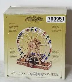 Mr Christmas worlds fair ferris wheel gold label