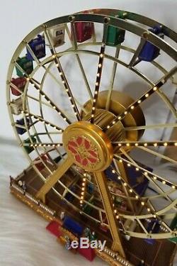 Mr Christmas worlds fair ferris wheel gold label