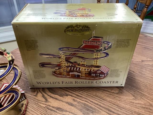 Mr Christmas Worlds Fair Tornado Roller Coaster Belt See Video G2u