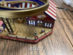 Mr Christmas worlds fair tornado roller coaster belt SEE VIDEO G2U