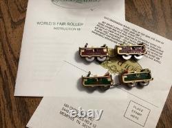 Mr Christmas worlds fair tornado roller coaster belt SEE VIDEO G2U