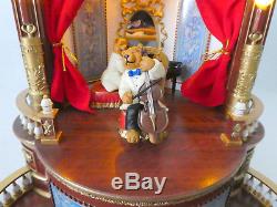 Musical Chairs Bear Orchestra from Mr. Christmas Gold Label Music Box