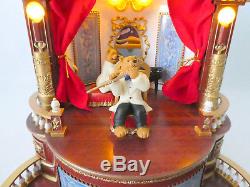 Musical Chairs Bear Orchestra from Mr. Christmas Gold Label Music Box