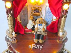 Musical Chairs Bear Orchestra from Mr. Christmas Gold Label Music Box