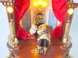 Musical Chairs Bear Orchestra from Mr. Christmas Gold Label Music Box