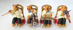 Musical Chairs Bear Orchestra from Mr. Christmas Gold Label Music Box