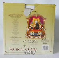Musical Chairs Bear Orchestra from Mr. Christmas Gold Label Music Box