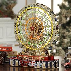 Musical World's Fair Grand Ferris Wheel 15 Mr. Christmas Carols Miniature