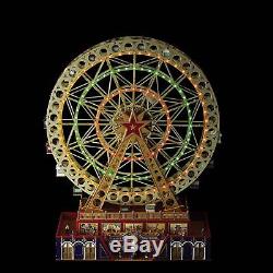 Musical World's Fair Grand Ferris Wheel 15 Mr. Christmas Carols Miniature