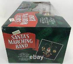NEW 1992 Mr. Christmas SANTA's Marching Band Holiday Musical Bell Choir