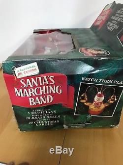 NEW 1992 Mr Christmas Santa's Marching Band 35 Songs Orig Box
