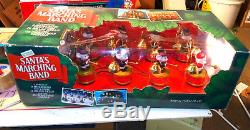 NEW 1992 Mr Christmas Santa's Marching Band MIce Top Hats 35 Songs Orig Box