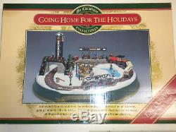 NEW'98 Mr Christmas Animated Musical Going Home for the Holidays Carousel Train