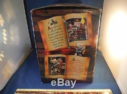 NEW ENESCO BOOKED FOR THE HOLIDAYS Multi-Action/Light Music Box NIB