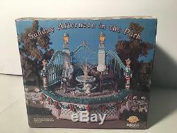 NEW ENESCO Victorian Era Sunday Afternoon In The Park Multi-Action/Lites Musical