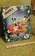 New Enesco Disney Mickey's Christmas Delivery Multi-action Music Box Nib