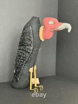 NEW Joe Spencer Halloween VULTURE -Aprox 17 -Perfect on a windowsill at night