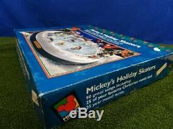 NEW Mickeys Holiday Skaters Mr Christmas 1996 Animated Pond 50 Songs Disney