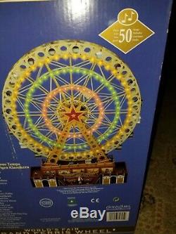 NEW Mr. Christmas Gold Label Collection Musical World's Fair Grand Ferris Wheel