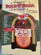 New Rare Mr Christmas Lighted Juke Box Dancers 50's Radio & 12 Tune Music Box