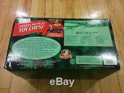 NEW Vintage 1994 Mr Christmas Santa's Musical Toy Chest 35 Songs