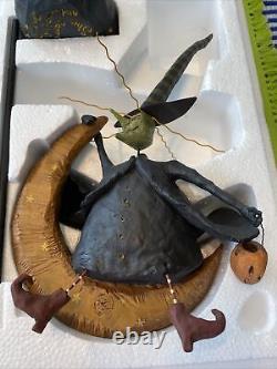 NIB August Moon Character Witch On A Moon Halloween Figure Dan DiPaolo 2003