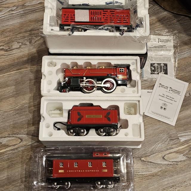 Nice Mth 10-1298-1 Christmas Express #384 Proto Sound & 3 Cars Standard Gauge