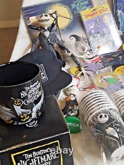 NIGHTMARE BEFORE CHRISTMAS mixed LOT of approx. 35 items SOLD AS PICTURED