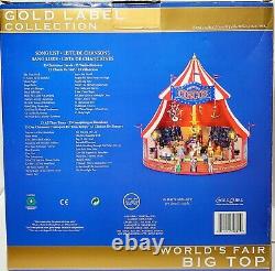 NOS Mr. Christmas Worlds Fair Big Top GOLD LABEL COLLECTION Amazing New In Box