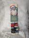 Nosrare Vintage 1920s Dennison Christmas Crepe Paper Banner Santa Toys Chimney
