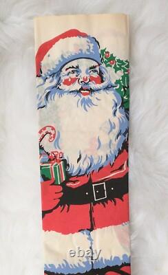 NOSRARE Vintage 1920s Dennison Christmas Crepe Paper Banner Santa Toys Chimney NOSRARE Vintage 1920s Dennison Christmas Crepe Paper Banner Santa Toys Chimney