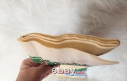 NOSRARE Vintage 1920s Dennison Christmas Crepe Paper Banner Santa Toys Chimney NOSRARE Vintage 1920s Dennison Christmas Crepe Paper Banner Santa Toys Chimney