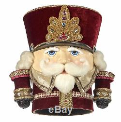 NUTCRACKER TREE TOPPER Centerpiece CHRISTMAS 28-928538 Katherine's Collection