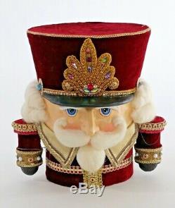 NUTCRACKER TREE TOPPER Centerpiece CHRISTMAS 28-928538 Katherine's Collection